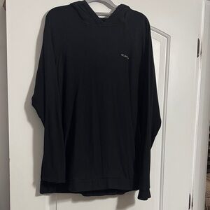 Columbia Women Black Hoodie Pullover